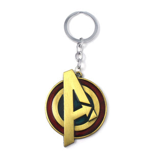 Avengers Iron Man Infinity Gauntlet Metal Keychain Thanos Infinite Power Gloves llaveros For Men Movie Fans Souvenir Jewelry