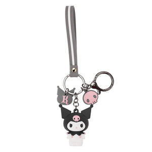 Cartoon Cute Hello Kitty Doll KT Cat Keychains Women Girls Charm Bags key chain  Accessories Pendant Car  New Key ring 2019