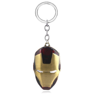 Avengers Iron Man Infinity Gauntlet Metal Keychain Thanos Infinite Power Gloves llaveros For Men Movie Fans Souvenir Jewelry