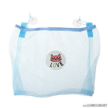 Load image into Gallery viewer, 2017 Child Bath Toy Storage Bag Organiser Net Suction Baskets Kids Bathroom Mesh Bag MAR6_30