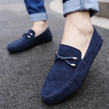 Load image into Gallery viewer, UPUPER Spring Summer NEW Men&#39;s Loafers Comfortable Flat Casual Shoes Men Breathable Slip-On Soft Leather Driving Shoes Moccasins