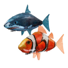 Load image into Gallery viewer, Remote Control Shark Toys RC Air Swimming Fish Toy RC Flying Air Balloons Remote Control Animals Nemo Clown Gifts For Children