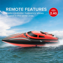 Load image into Gallery viewer, GizmoVine RC Boat Toy H101 2.4GHz High Speed 30km/h 180 Degree Flip with Servo Remote Control Boats Hobby Toys for Kids Gifts