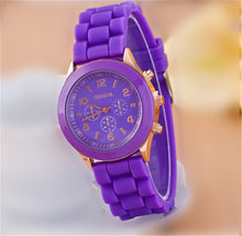Load image into Gallery viewer, 2019 Unisex Silicone Rubber Jelly Gel Quartz Analog Sport Wrist Watch Luxury Valentine Gift Wristwatches Relogio ladies Saat