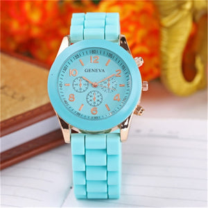 2019 Unisex Silicone Rubber Jelly Gel Quartz Analog Sport Wrist Watch Luxury Valentine Gift Wristwatches Relogio ladies Saat